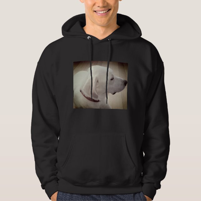 Sudadera Hermosa foto de perfil de perro (Anverso)