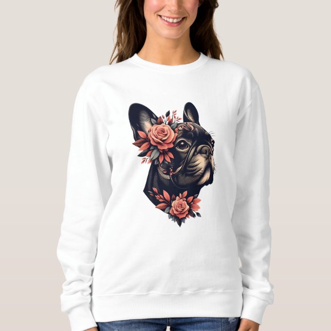Sudadera Hermosa Francia artística (Anverso)