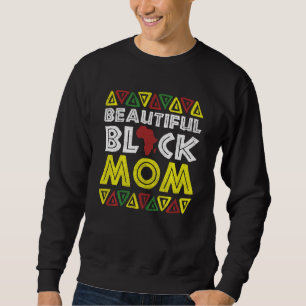 Sudadera Hermosa mamá negra Melanin Apparthafro negro suyo