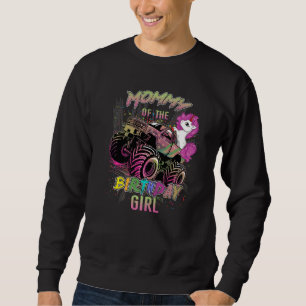 Sudadera Hermosa Mami De Un Monstruo Chica De Camión Chica