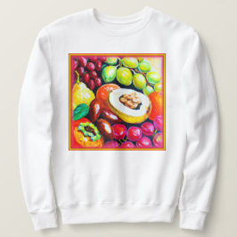 Sudadera Hermosa mezcla de pintura de frutas de uva. ¡Hazte