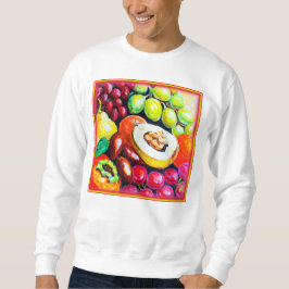 Sudadera Hermosa mezcla de pintura de frutas de uva. ¡Hazte