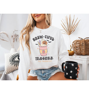 Sudadera Hermosa profesora personalizada Halloween - Calaba