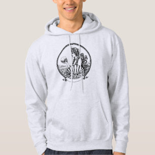 Sudadera hermosa y melancólica diosa griega Afrodita