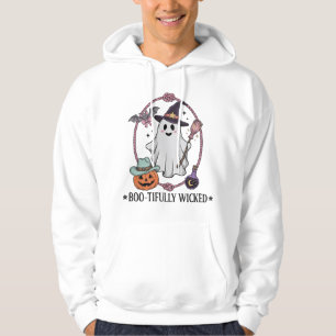 Sudadera Hermosamente Malvada Bruja Fantasma Halloween Uni