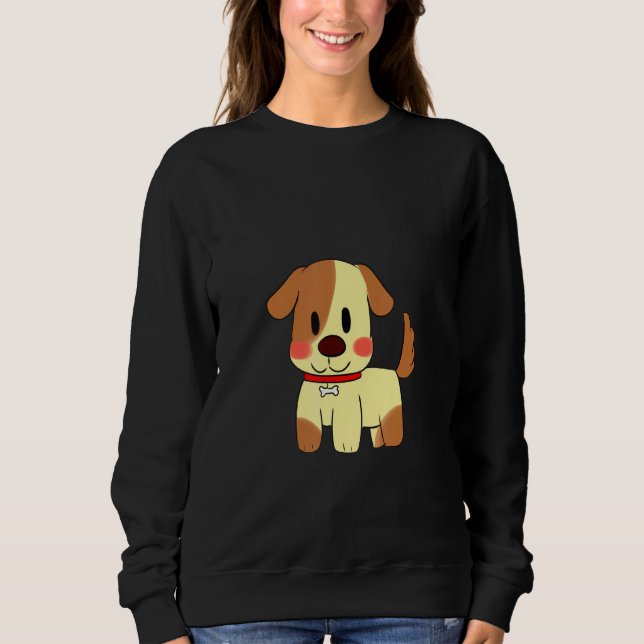 Sudadera Hermoso Animalito Cachorro (Anverso)