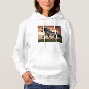 Sudadera Hermoso caballo negro