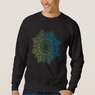 Sudadera Hermoso diseño de geometría Mandala para calentar