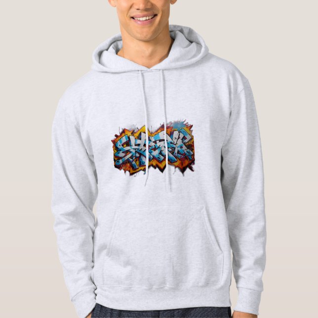 Sudadera Hermoso graffiti (Anverso)