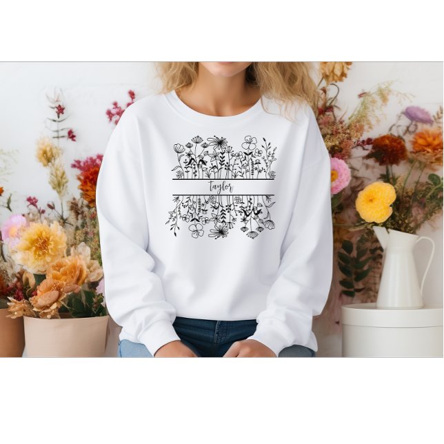 Sudadera Hermoso Jardín Botánico de Flor Silvestre (Subido por el creador)