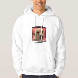 Sudadera Hermoso perro de recuperación de labrador amarillo