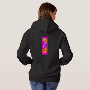Sudadera Hermosos colores de amor femenino