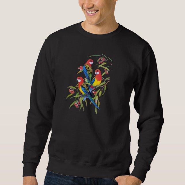 Sudadera Hermosos loros 1 (Anverso)