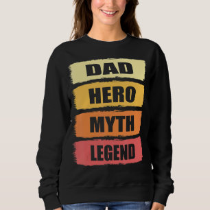 Sudadera Héroe de Héroes de Hombres Legend Día del Padre Me