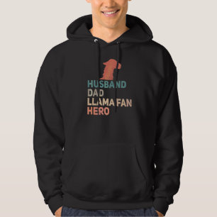 Sudadera Héroe del ventilador de nombre del marido papá