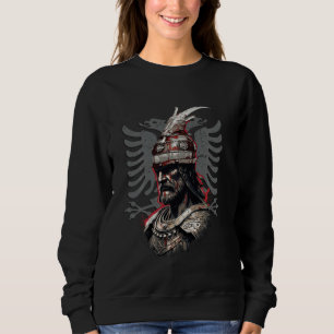 Sudadera Héroe nacional albanés Águila Alb de Kosovo