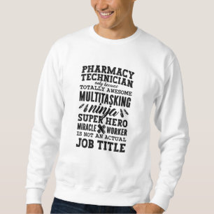 Sudadera Héroe Técnico Farmacéutico Técnico Técnico Técnico