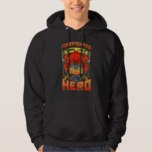 Sudadera Héroes de la vida real de bomberos hombres mujeres