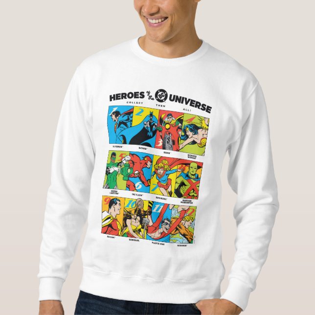 Sudadera Heroes of the DC™ Universe (Anverso)