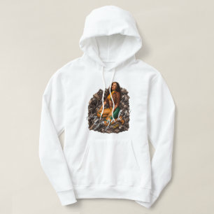 Sudadera Heroína Pin-Up de Inde Hero