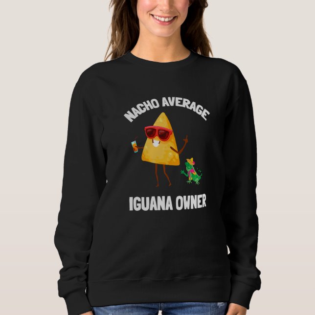 Sudadera Herpetología de Iguana Lizard Galápagos (Anverso)