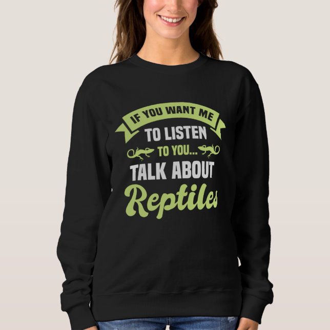 Sudadera Herpetologist Reptiles Lizard Herpetology Reptilia (Anverso)