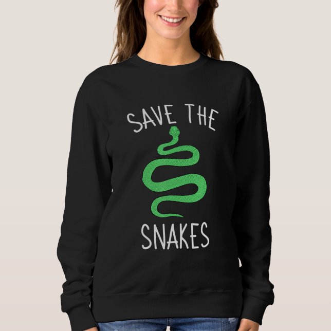 Sudadera Herpetólogo Reptile de Serpiente Ophiología (Anverso)