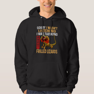 Sudadera Herpetólogo Reptile Frilled Lizard