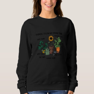 Sudadera Herramientas de jardinería Actividad de tiempo lib