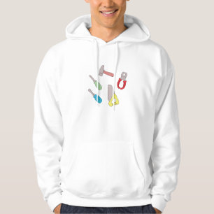Sudadera Herramientas de manual de corte