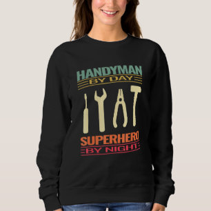 Sudadera Herramientas Handyman Artesanía Mecánica de Superh