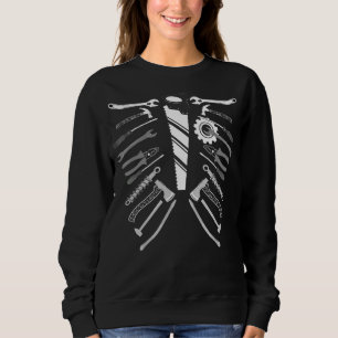 Sudadera Herramientas Mecánicas Bones Costume Mecánico Pape