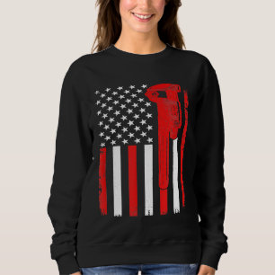 Sudadera Herramientas Mecánicas Mecánicas Cnc Usa Flag Hand