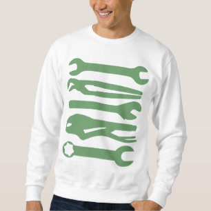 Sudadera Herramientas - verde caqui