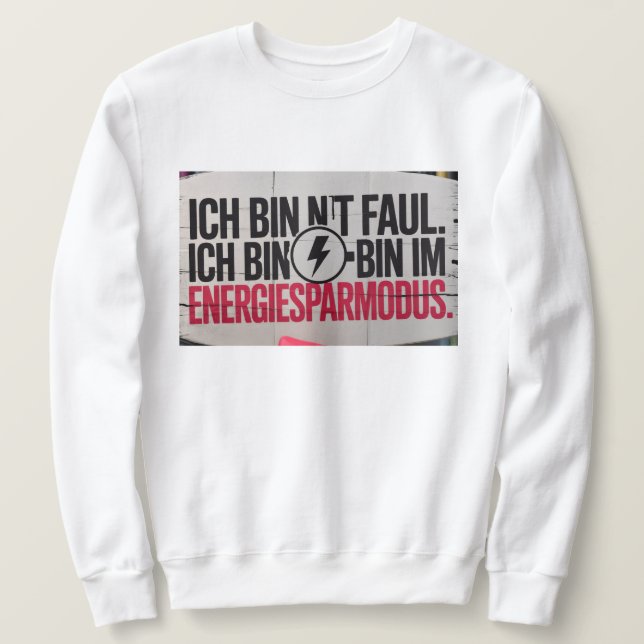 Sudadera Herrenpullover – Lustiger Spruch (Anverso del diseño)
