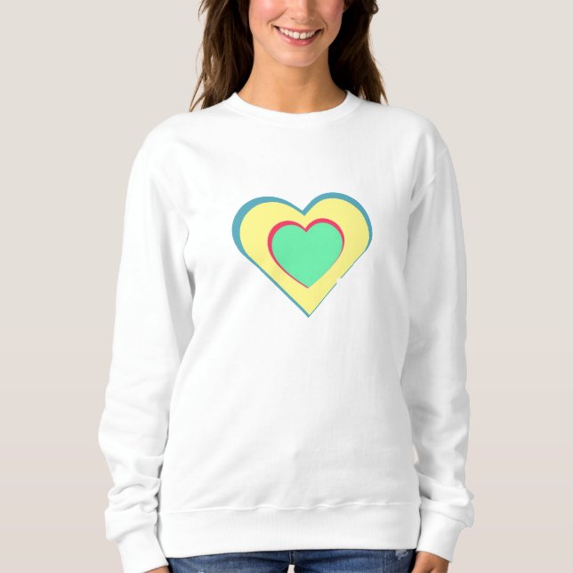 Sudadera Herz H Heart (Anverso)