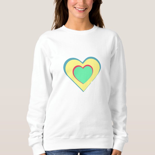 Sudadera Herz H Heart (Anverso)