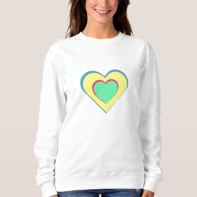 Sudadera Herz H Heart (Anverso)