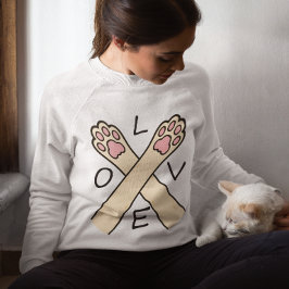 Sudadera Herzpfoten Kreuzung
