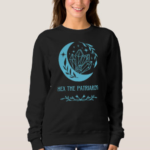 Sudadera Hex El Feminismo Patriarcal La Mujer Azul Aqua