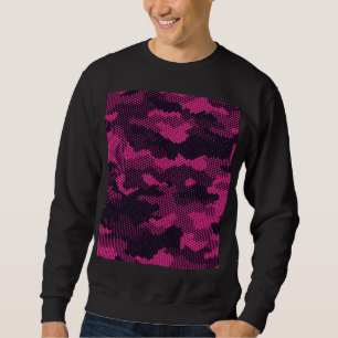 Sudadera Hexagonal de camuflaje, fondo de textura militar