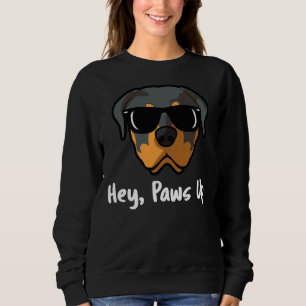 Sudadera Hey Analiza A Rottweiler Dog Mom In
