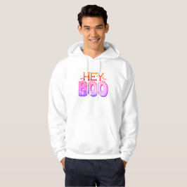 Sudadera Hey Boo Cute Halloween Men's