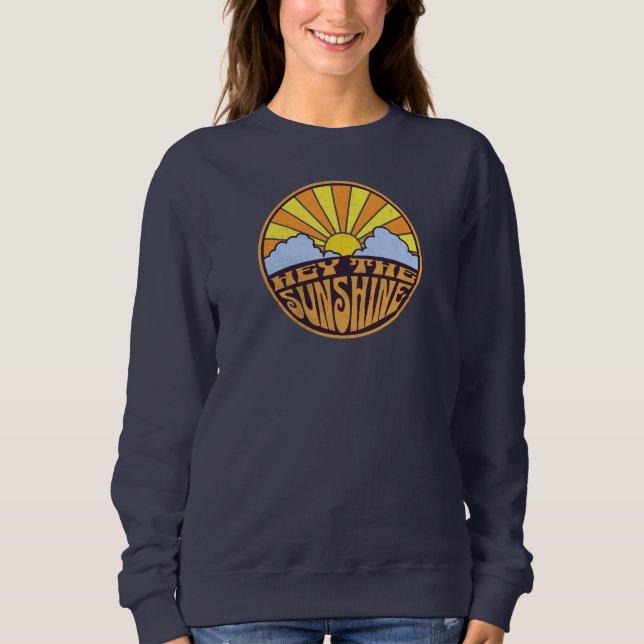Sudadera Hey El Sunshine Groovy Sunrise (Anverso)