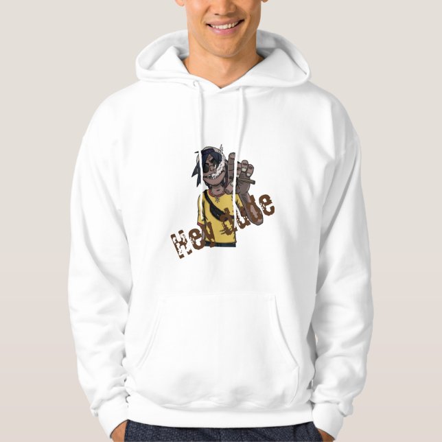 Sudadera Hey tipo 100% (Anverso)