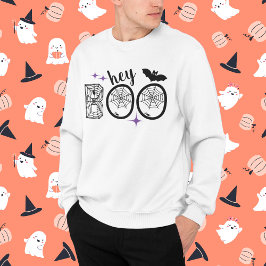 Sudadera Hey y Bye Boo Halloween Bat and Web