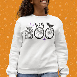 Sudadera Hey y Bye Boo Halloween Bat and Web