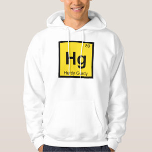 Sudadera Hg - Música de Zanfona Química Tabla Periódica