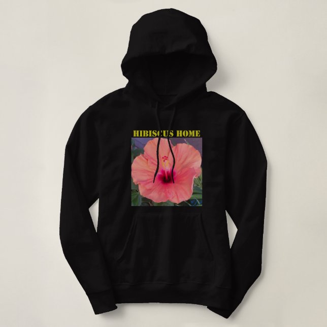 SUDADERA HIBISCUS HOME (Diseño del anverso)