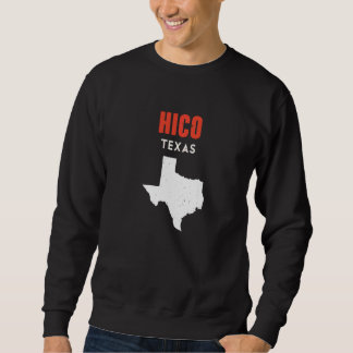 Sudadera Hico Texas USA State America Travel Texas